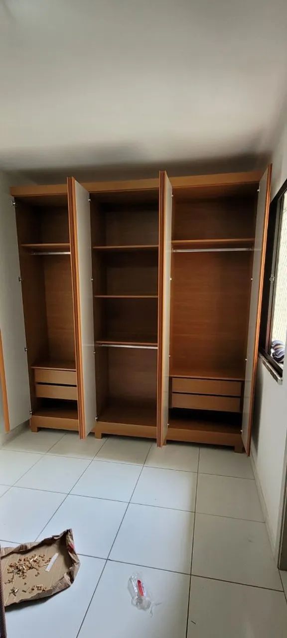 Vendo guarda-roupas de casal com 4 meses de uso  - Foto 2