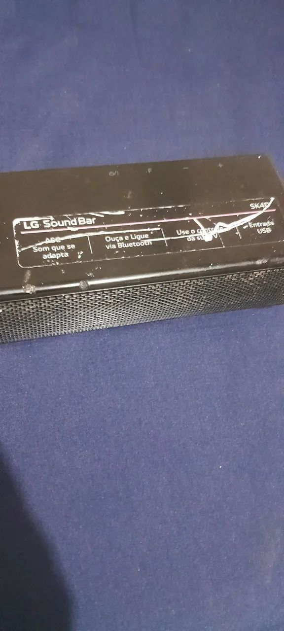 Caixa de som soundbar bluetooth,usada sem fonte. - Foto 3