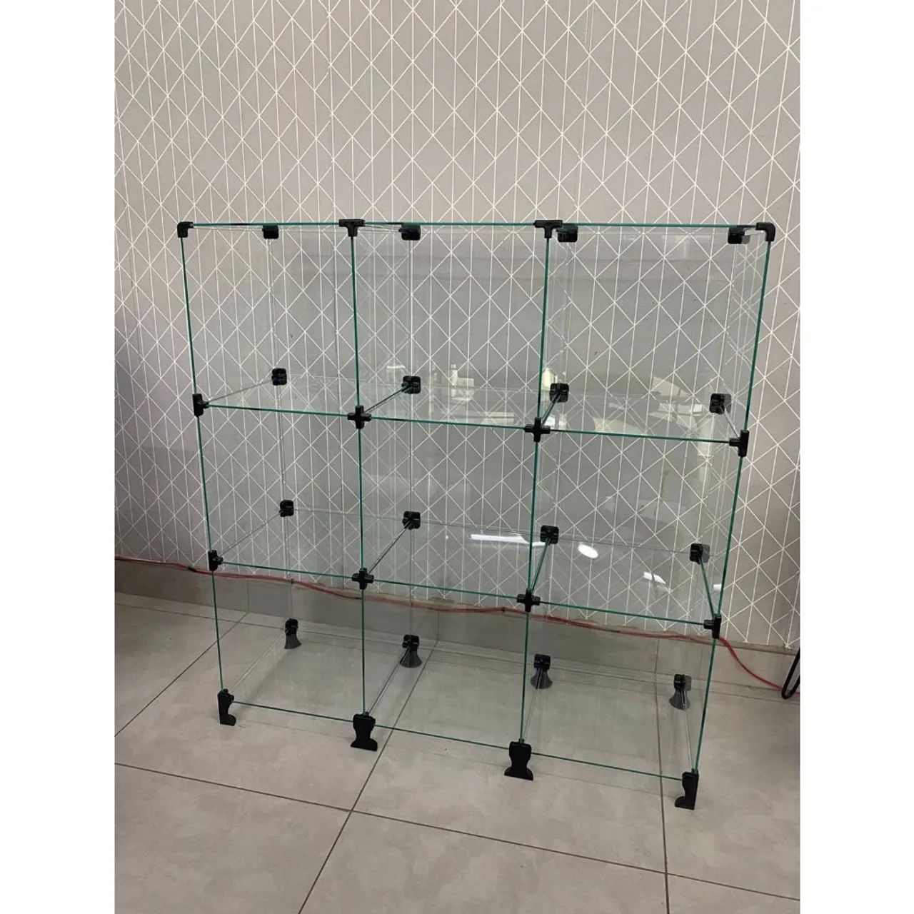 Balcão de vidro