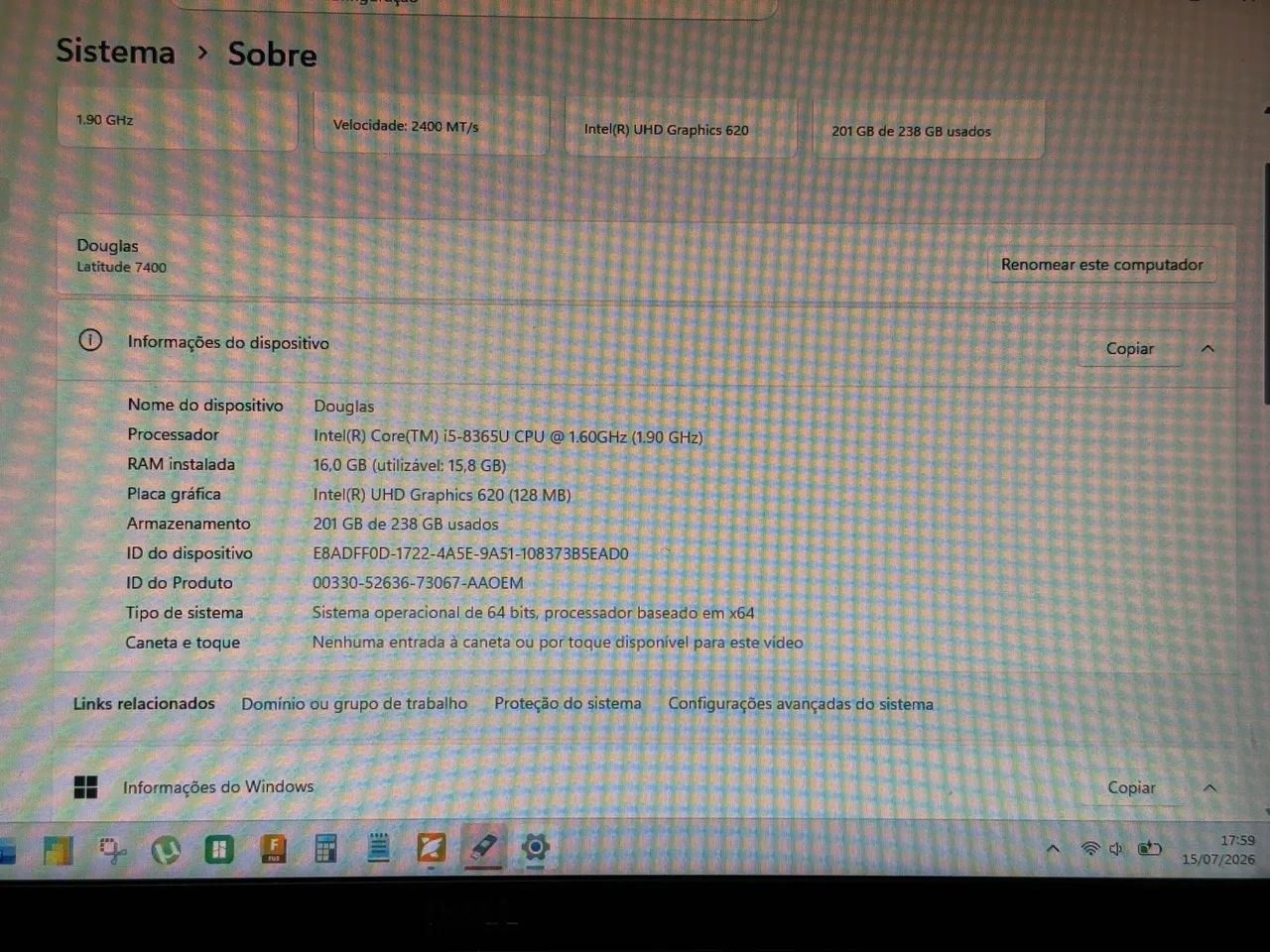 Notebook Dell Latitude 7400 - Foto 2