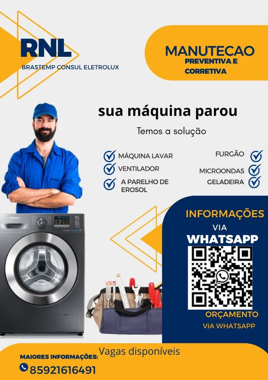 Conserto de máquina