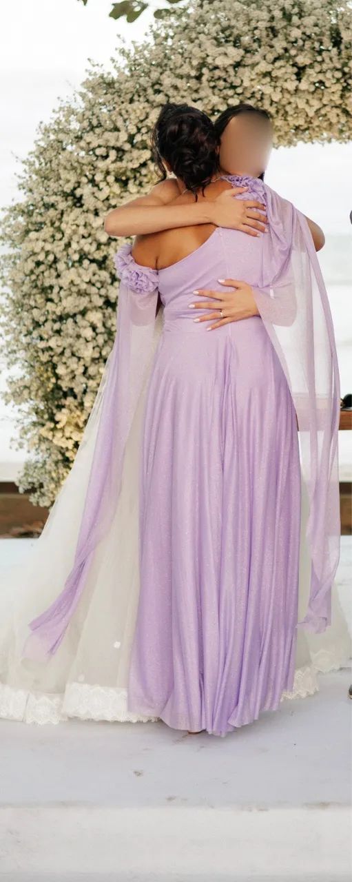 Vestido de festa Lilás  - Foto 2