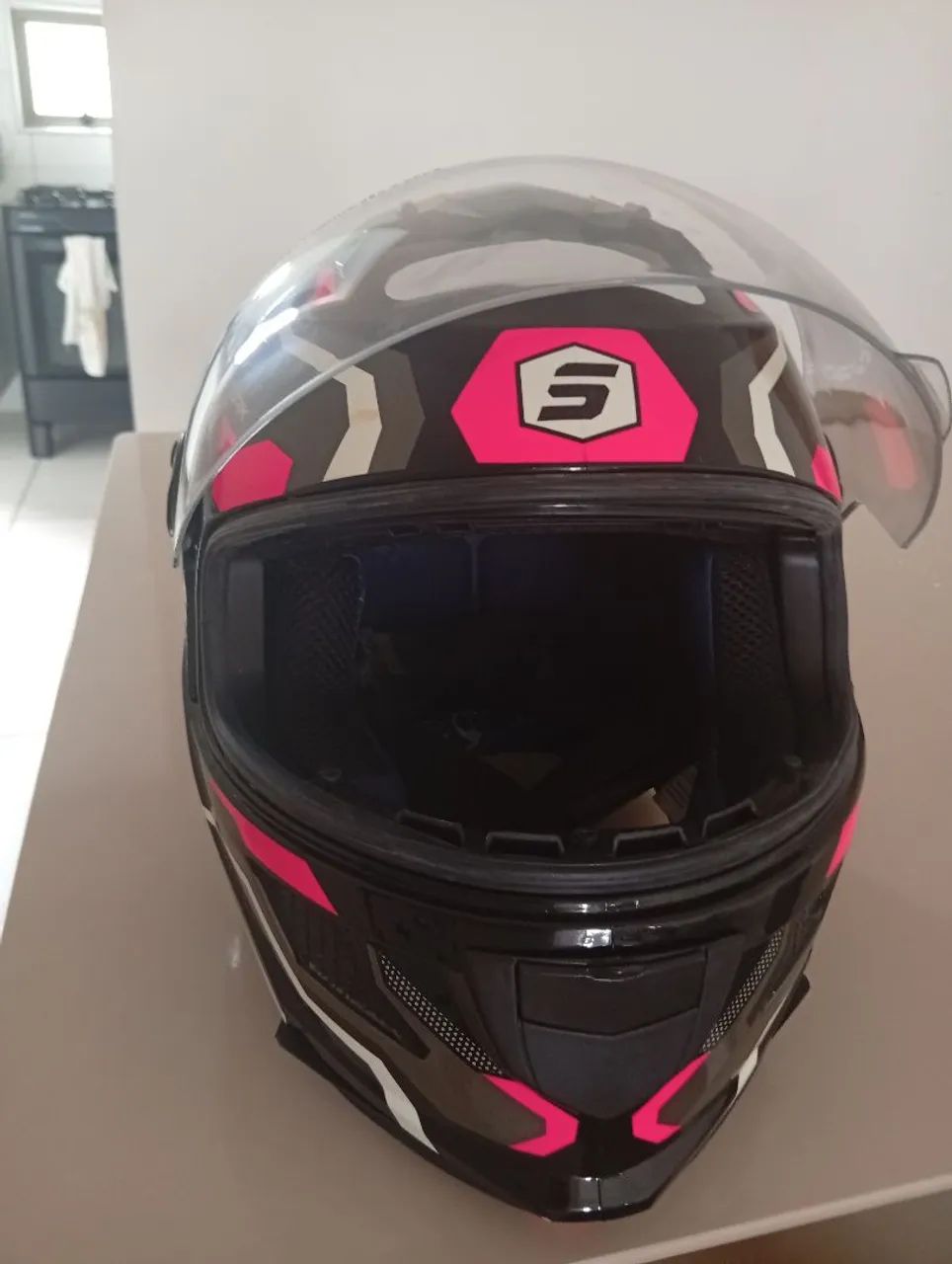 Capacete para moto feminino - Foto 3