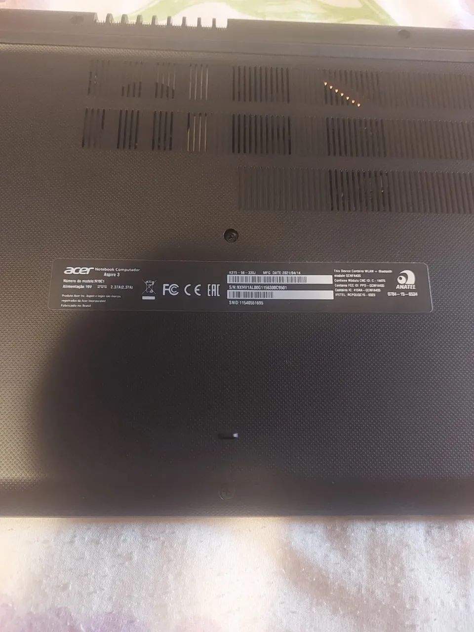 Notebook Aspire 3 core i3  - Foto 4