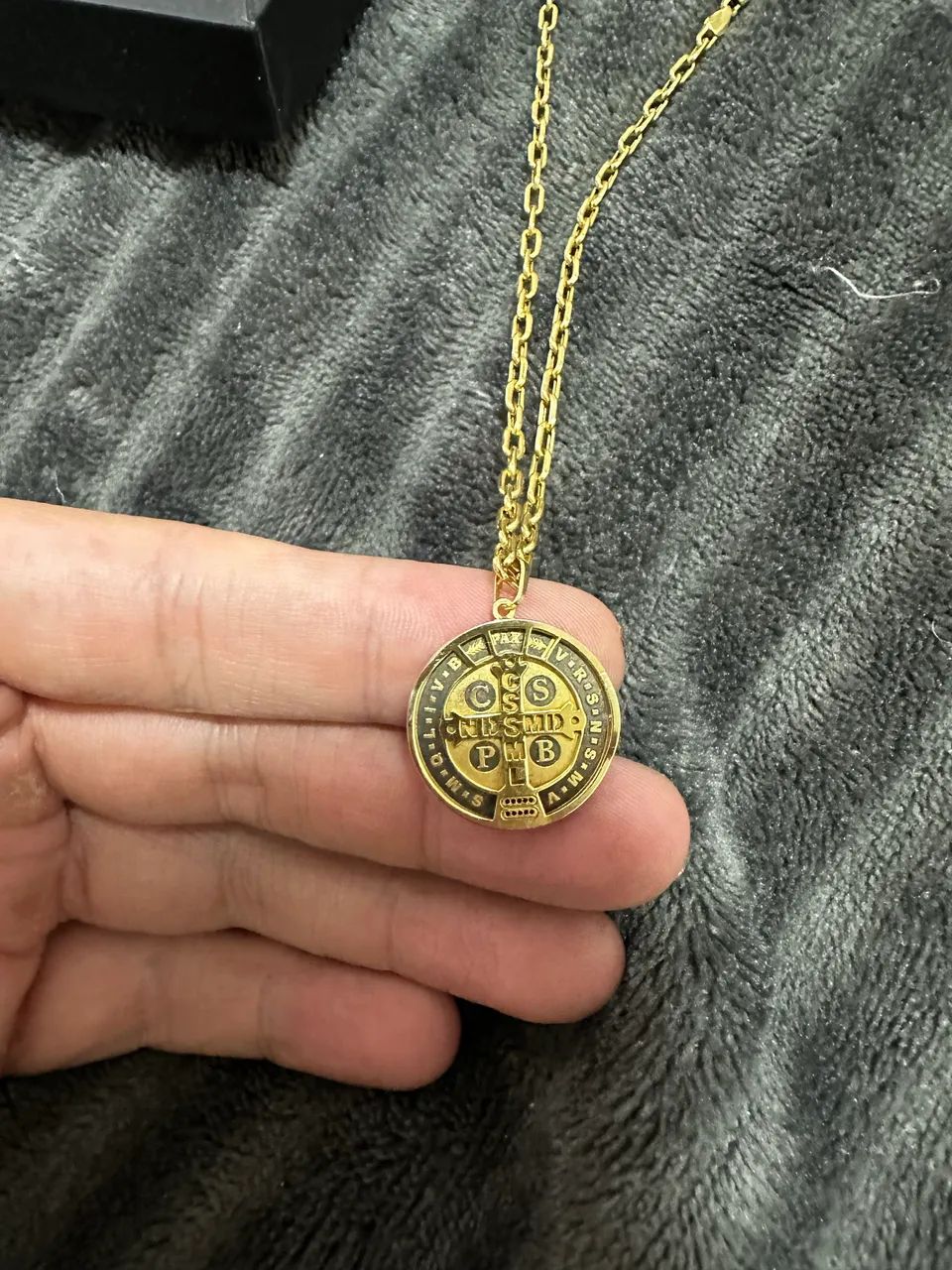 Corrente São Bento, ouro 18k com garantia - Foto 4