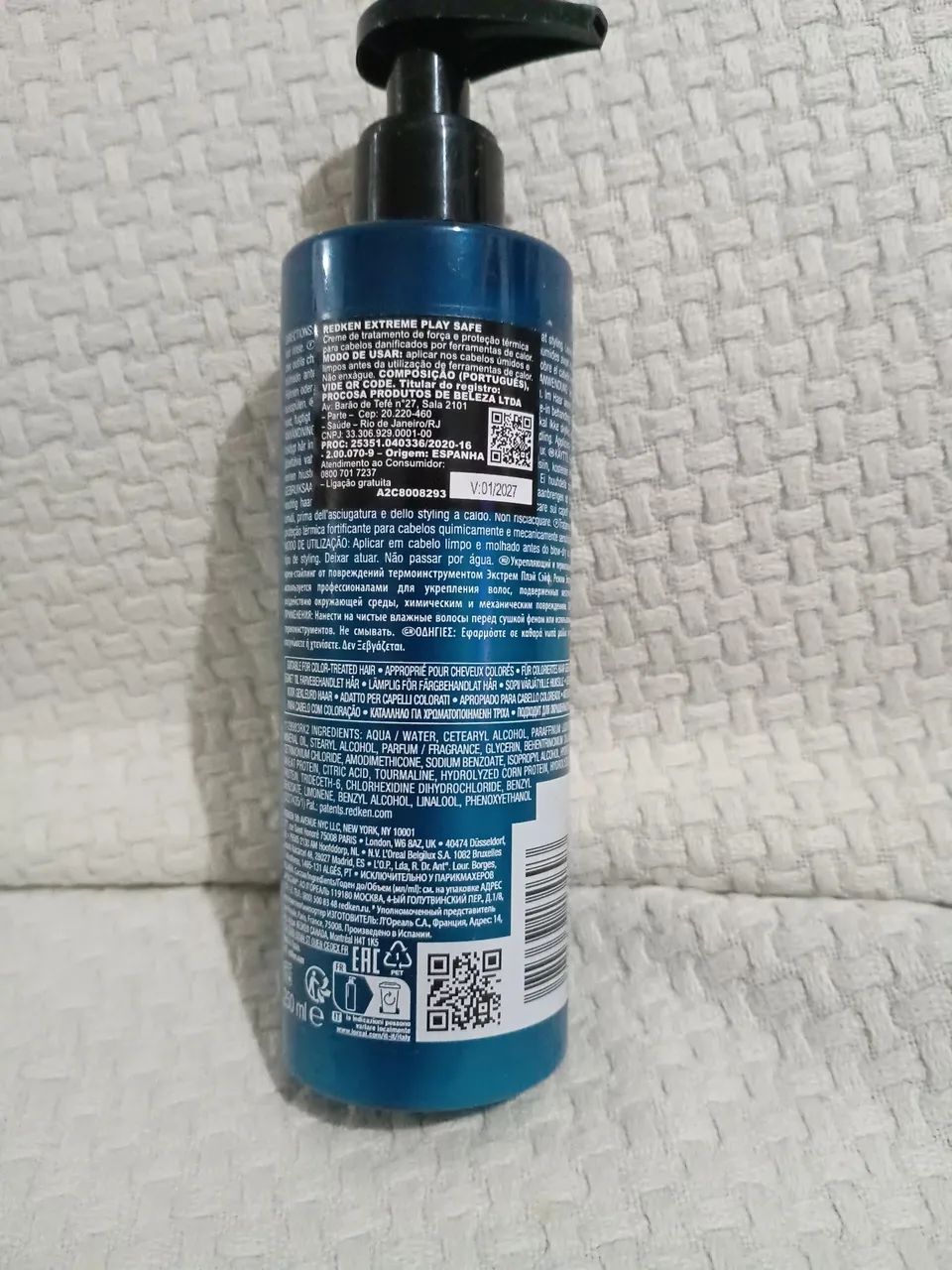 Creme de pentear redken extreme play safe 230°c - Foto 2