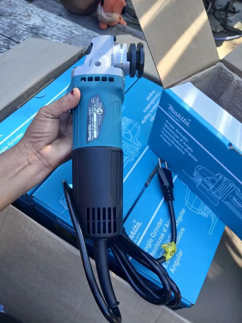 Esmerilhadeira makita top