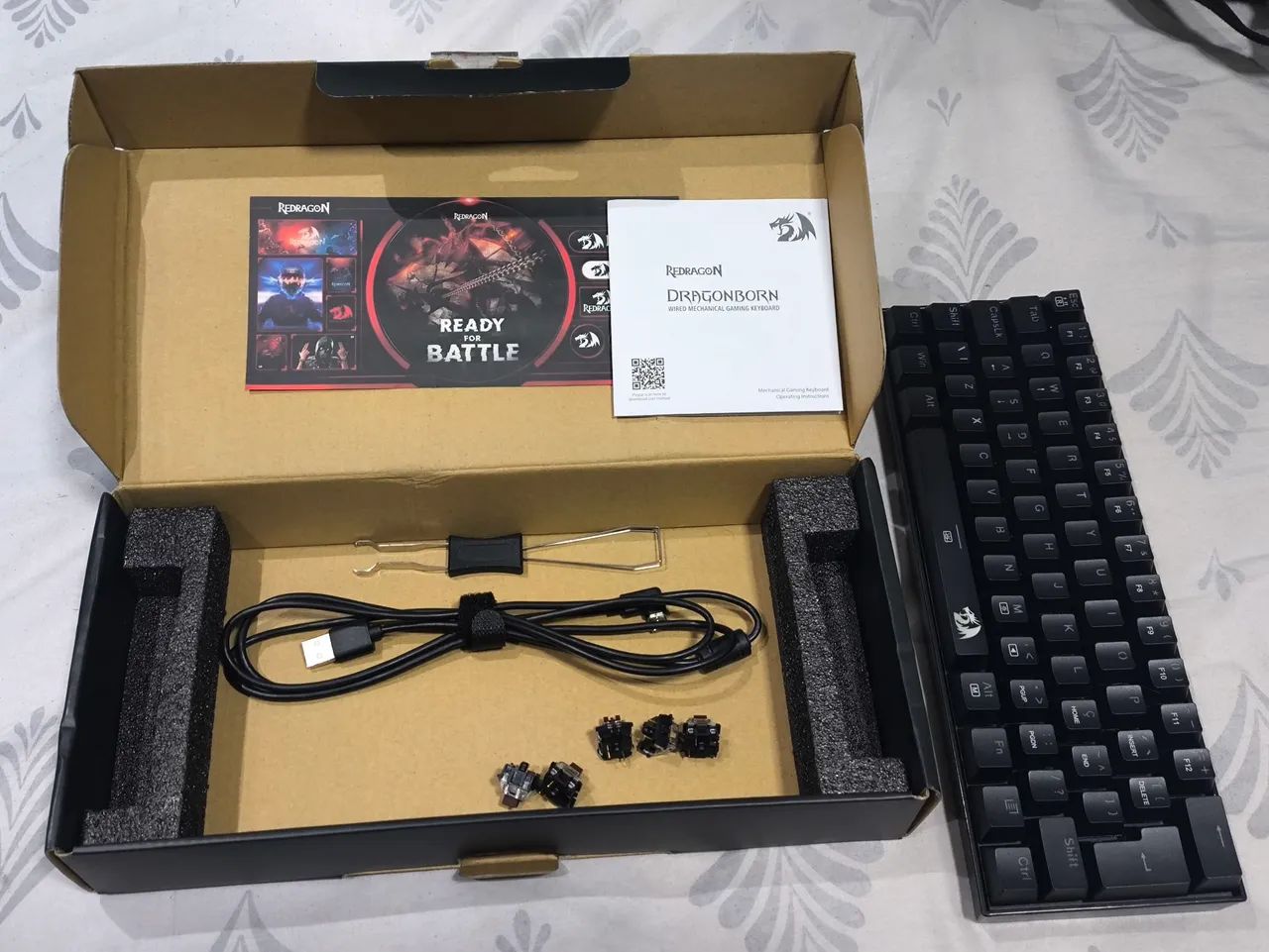 Vendo Headset Havit e Teclado Redragon  - Foto 3