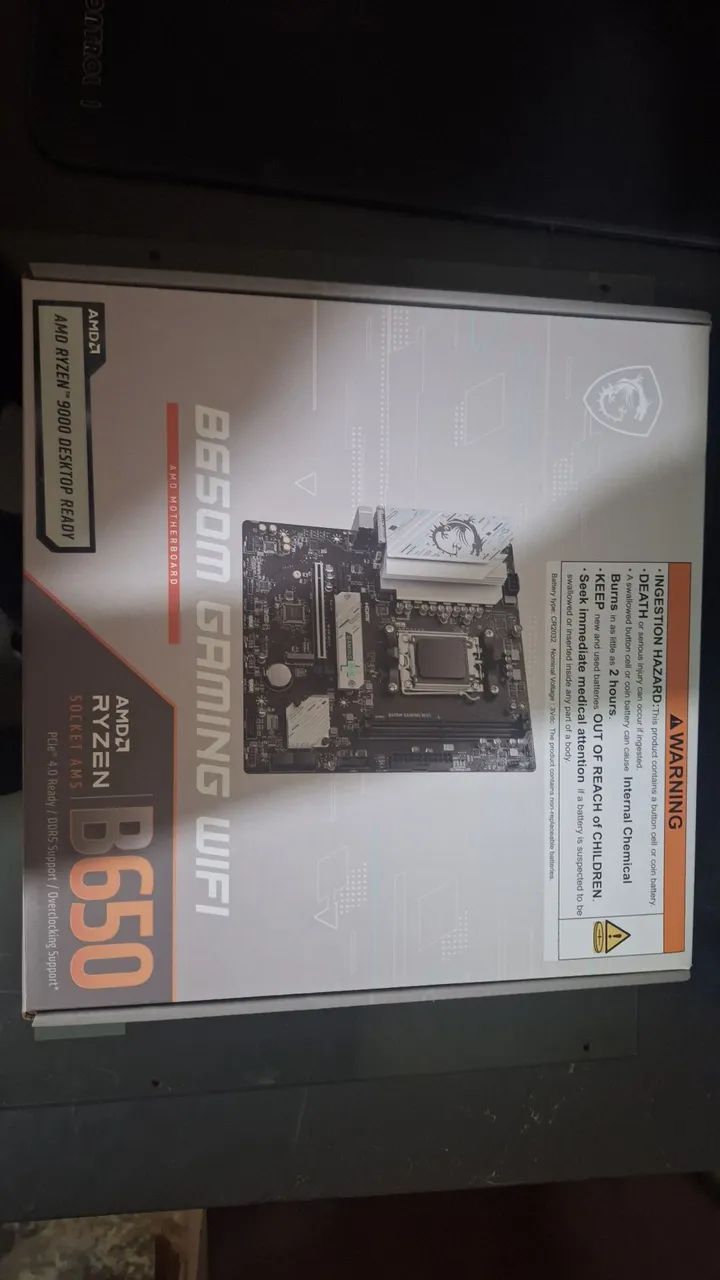 B650m gaming wifi, amd5 oc PCIe 4.0