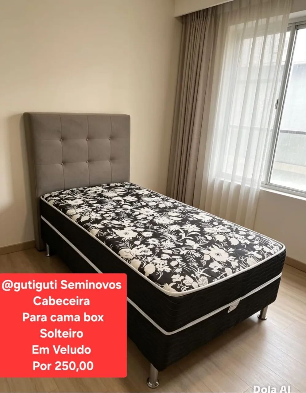 Cabeceira cama solteiro por 150,00 