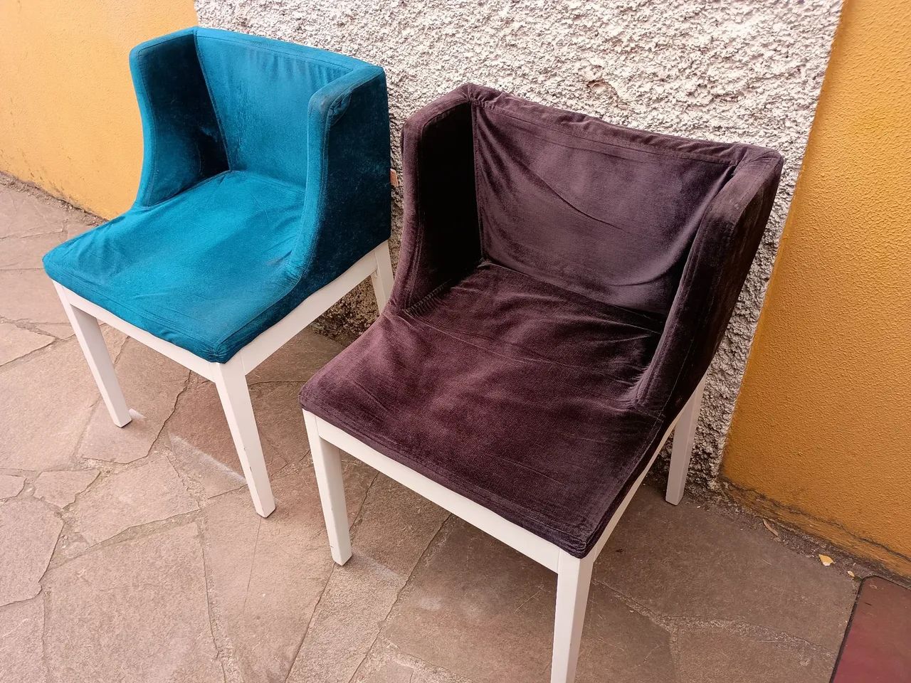 Par de cadeiras estofadas, com entrega grátis em Caxias. - Foto 2