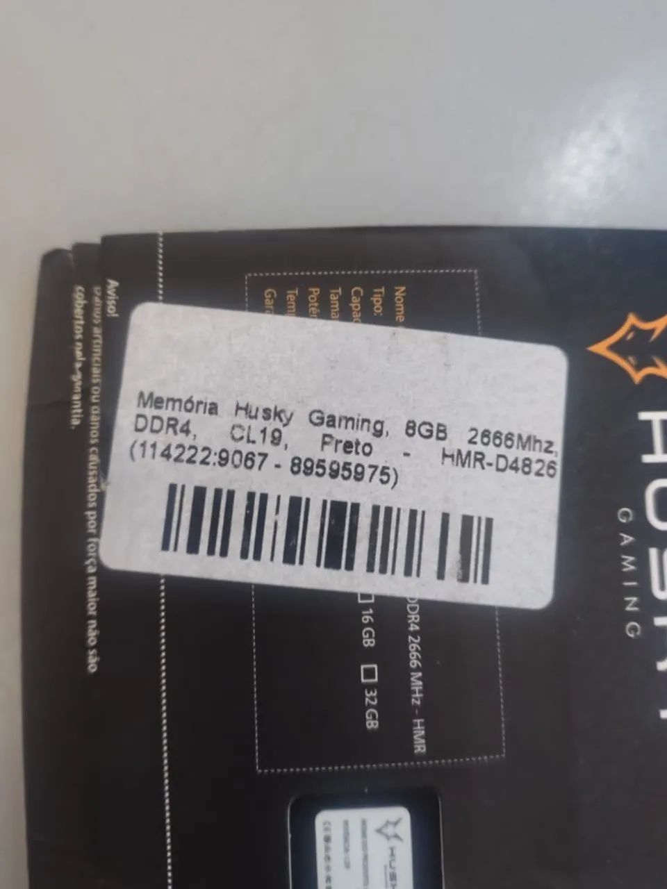 Memória Ram 8GB DDR4 NOVA LACRADA Husky 2666Mhz - Foto 4