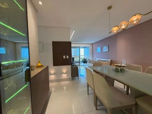 Apartamento de 127m2 com 3 Suítes e Todo Projetado, no Altiplano - Foto 2
