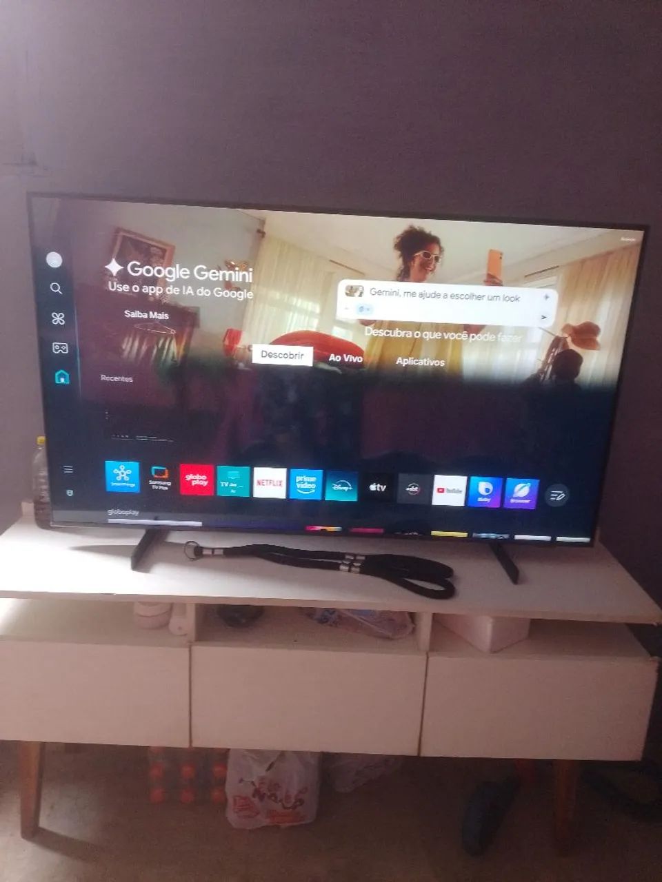 Ven tv Samsung cristal 55 polegadas 