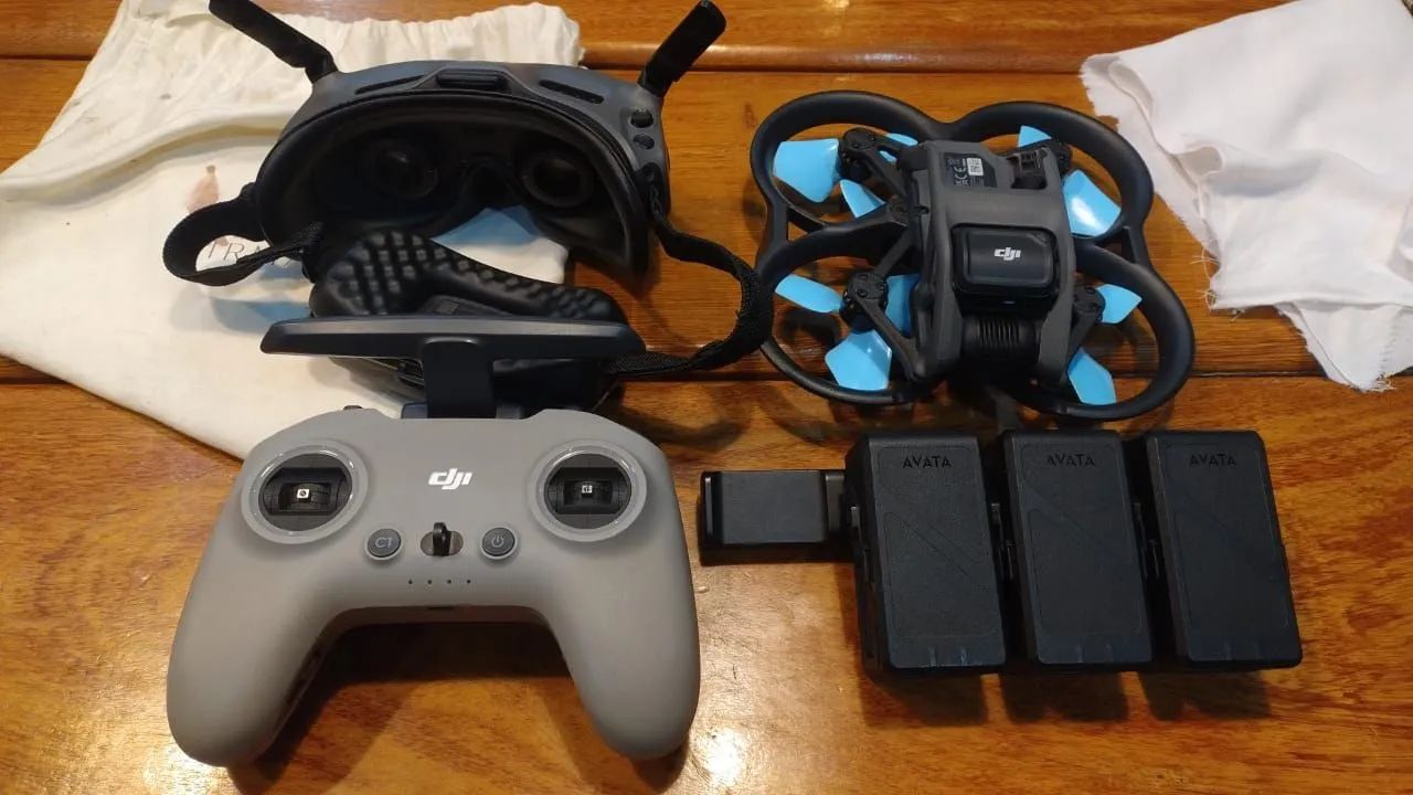  DRONE DJI AVATA COMPLETO + ÓCULOS FPV + CONTROLE