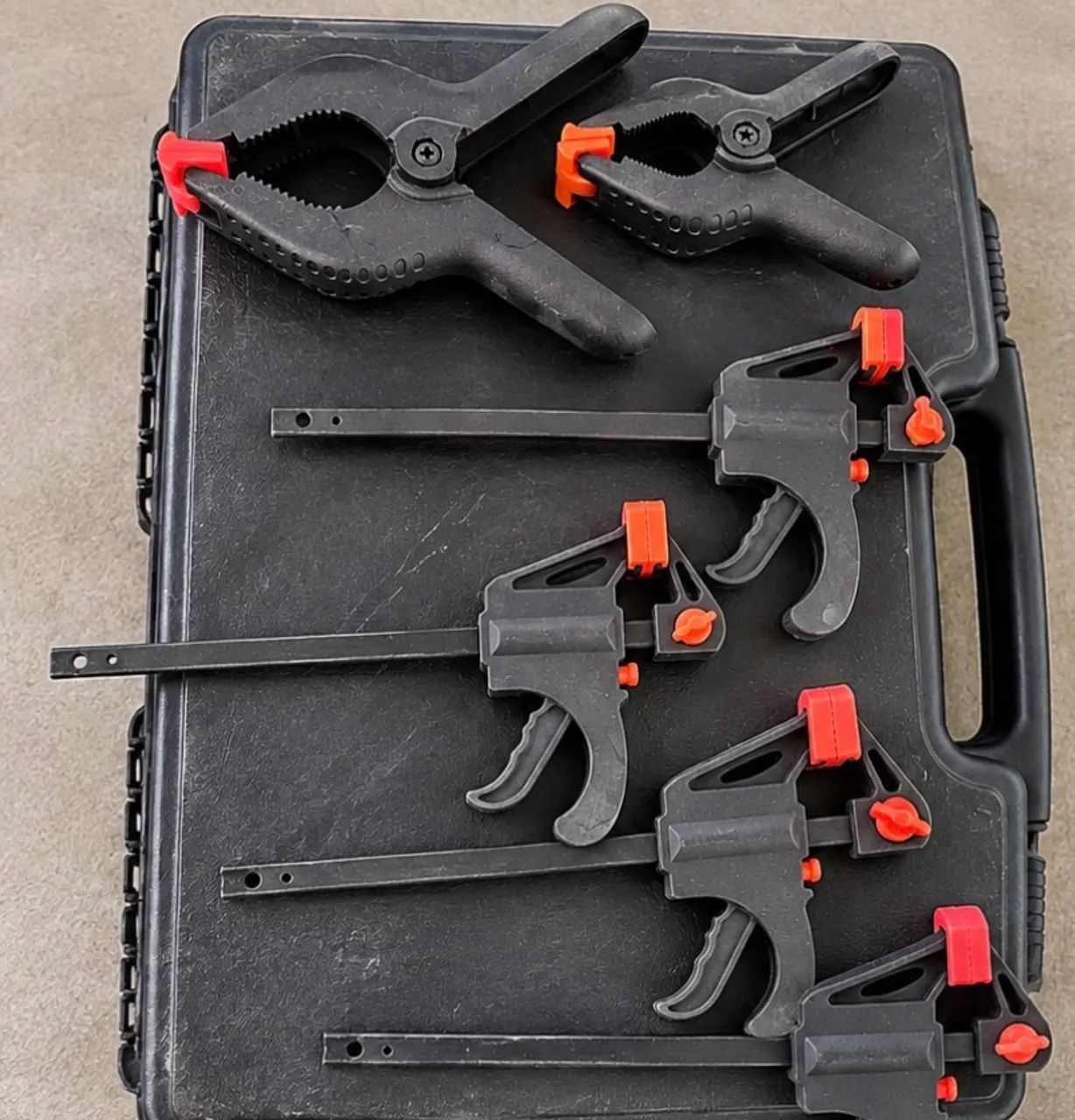 Kit com 5 Grampos de Fixação - Sargentos e Grampos Rápidos - Foto 2