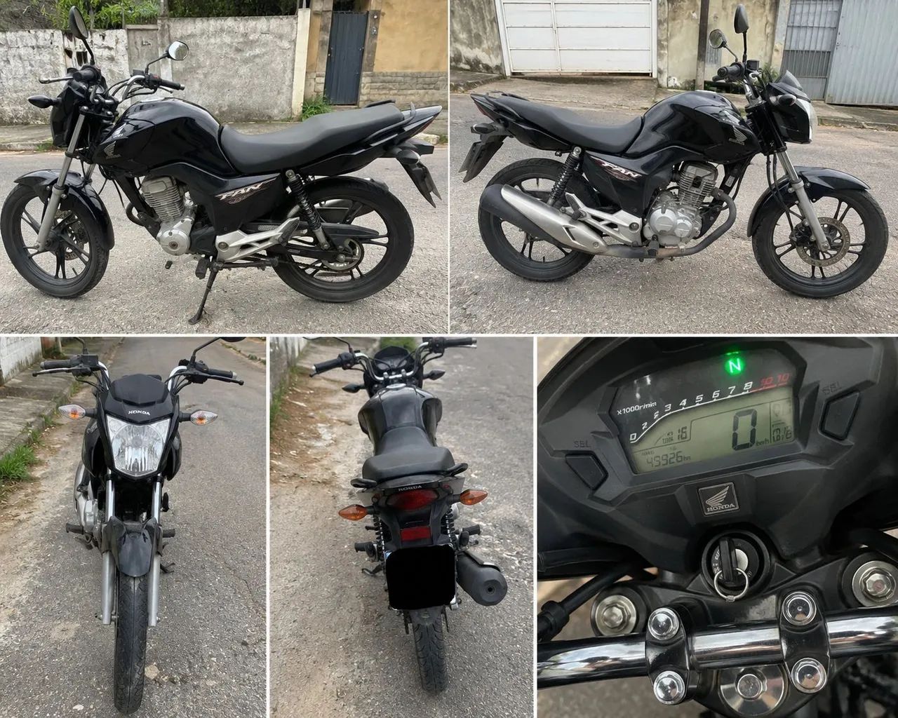 Fan 160 2017  aceito troca  - Foto 3