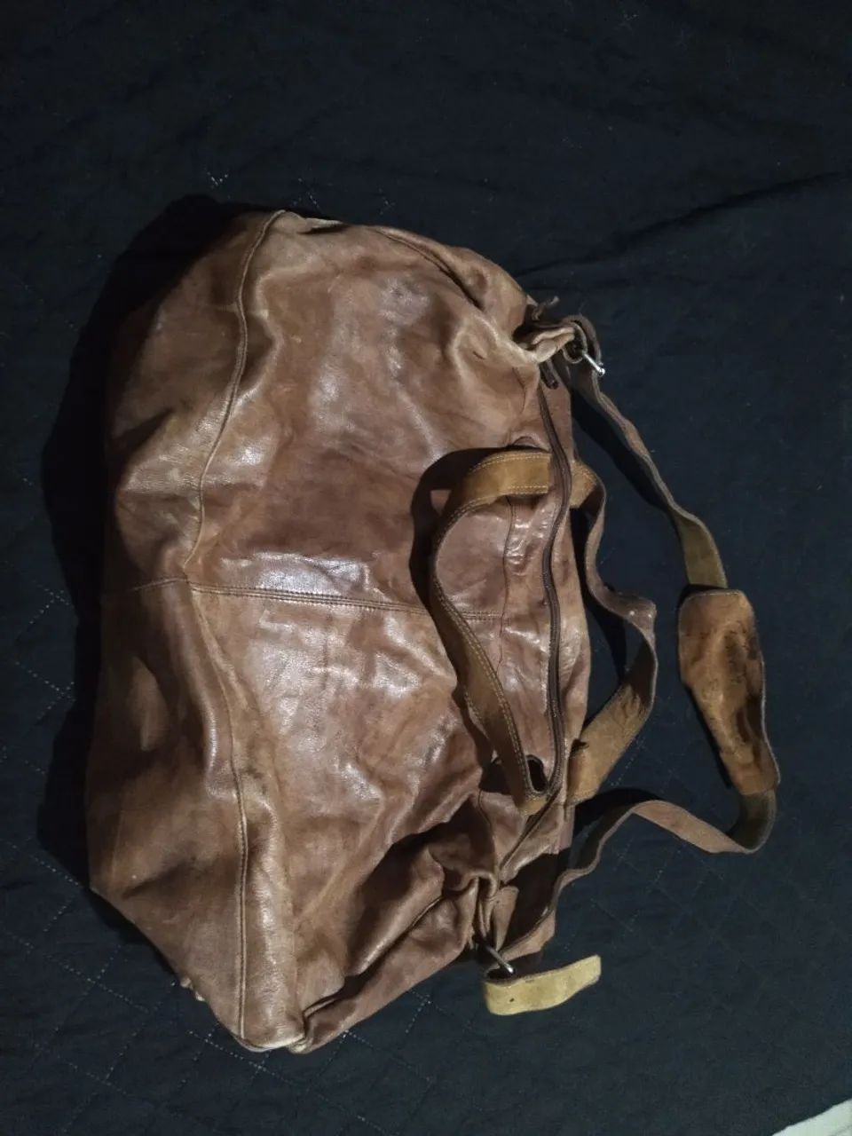 Bolsa ? de viagem de couro  - Foto 4