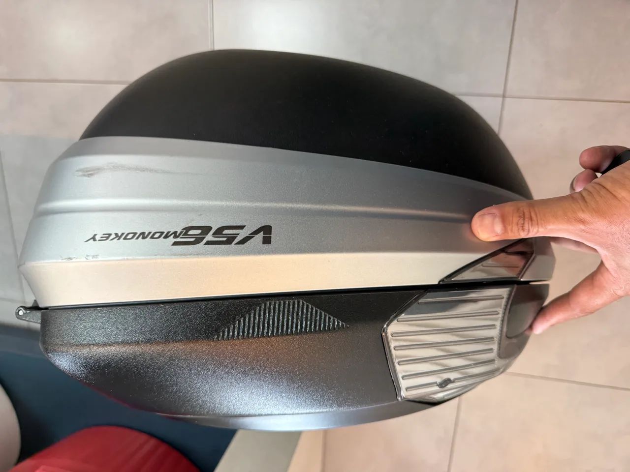 Baú GIVI Maxia V56 Monokey Original - Foto 3