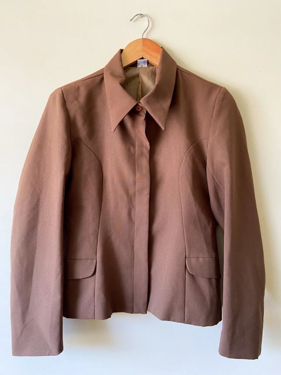 Blazer marrom - Just Be  - Foto 2