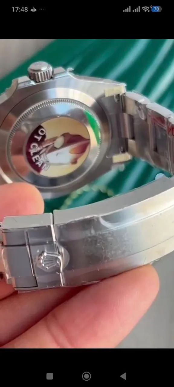ROLEX SUBMARINER/ DIAL PRETO/ 41 MM/ S.C - Foto 5