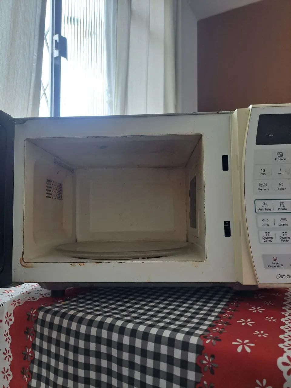 Microondas Panasonic + ferro de passar roupa  - Foto 4