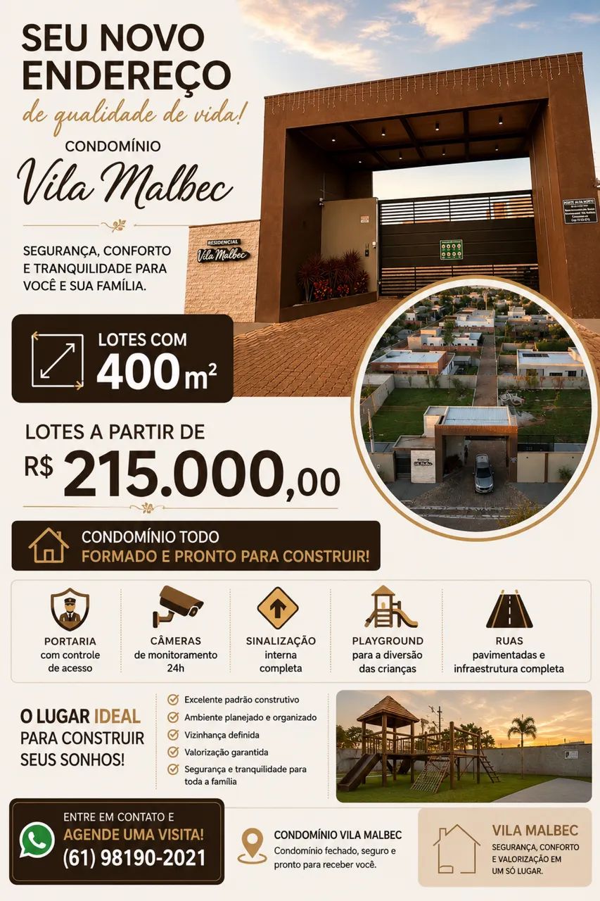 Lote Condomínio Vila Malbec