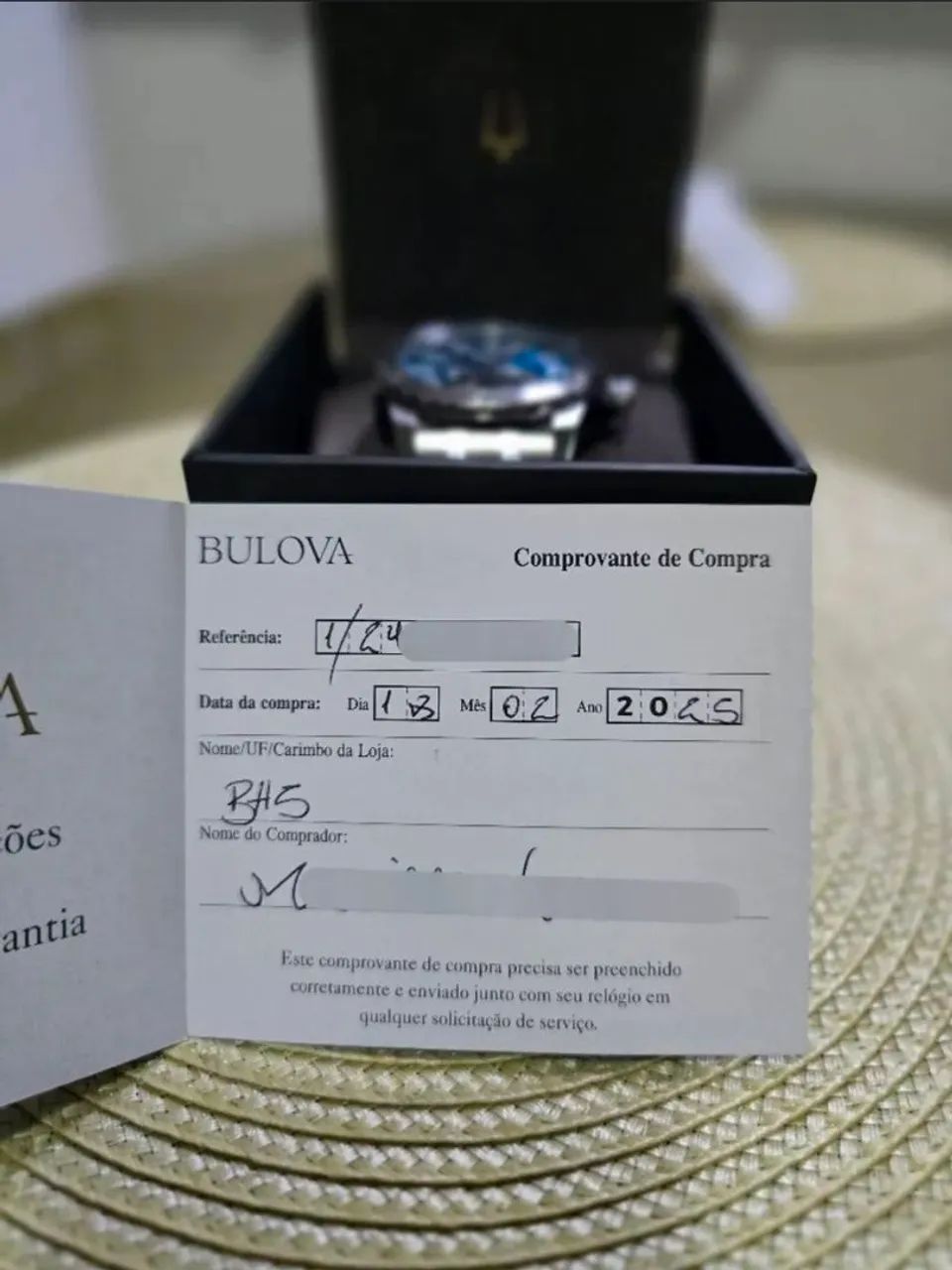 Relógio Bulova Marine Star Marc Anthony 98D184 Automático com Diamantes - Foto 2