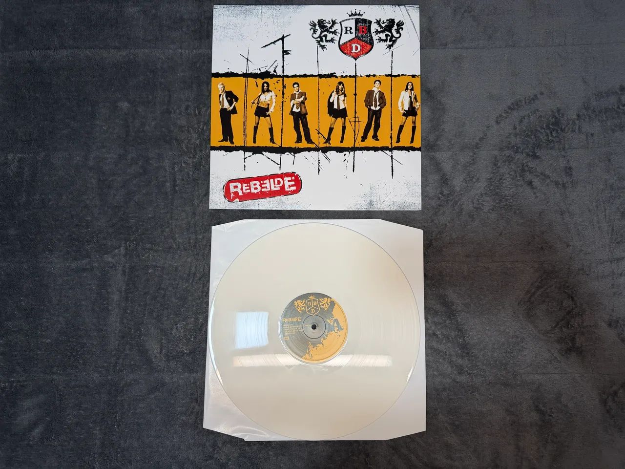 VINIL RBD - REBELDE (1 LP BRANCO) - Foto 2