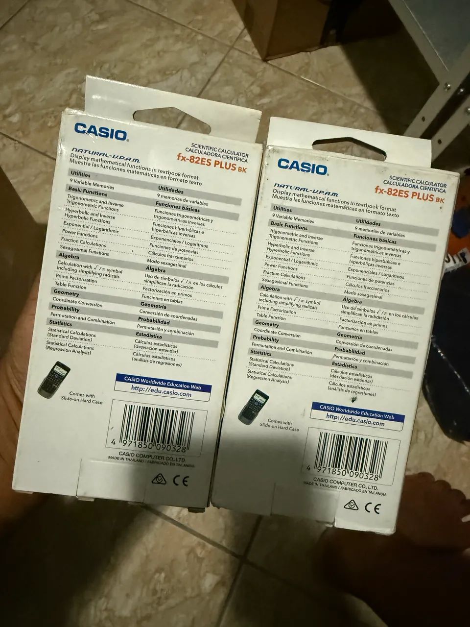 Casio Fx-82es Fx82es Plus Bk Calculadora de cálculos científicos com 252 funções - Foto 2