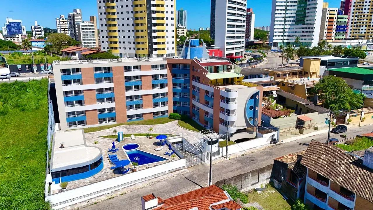 Lindo Flat Moderno e Mobiliado com Vista para o Mar - Ponta Negra