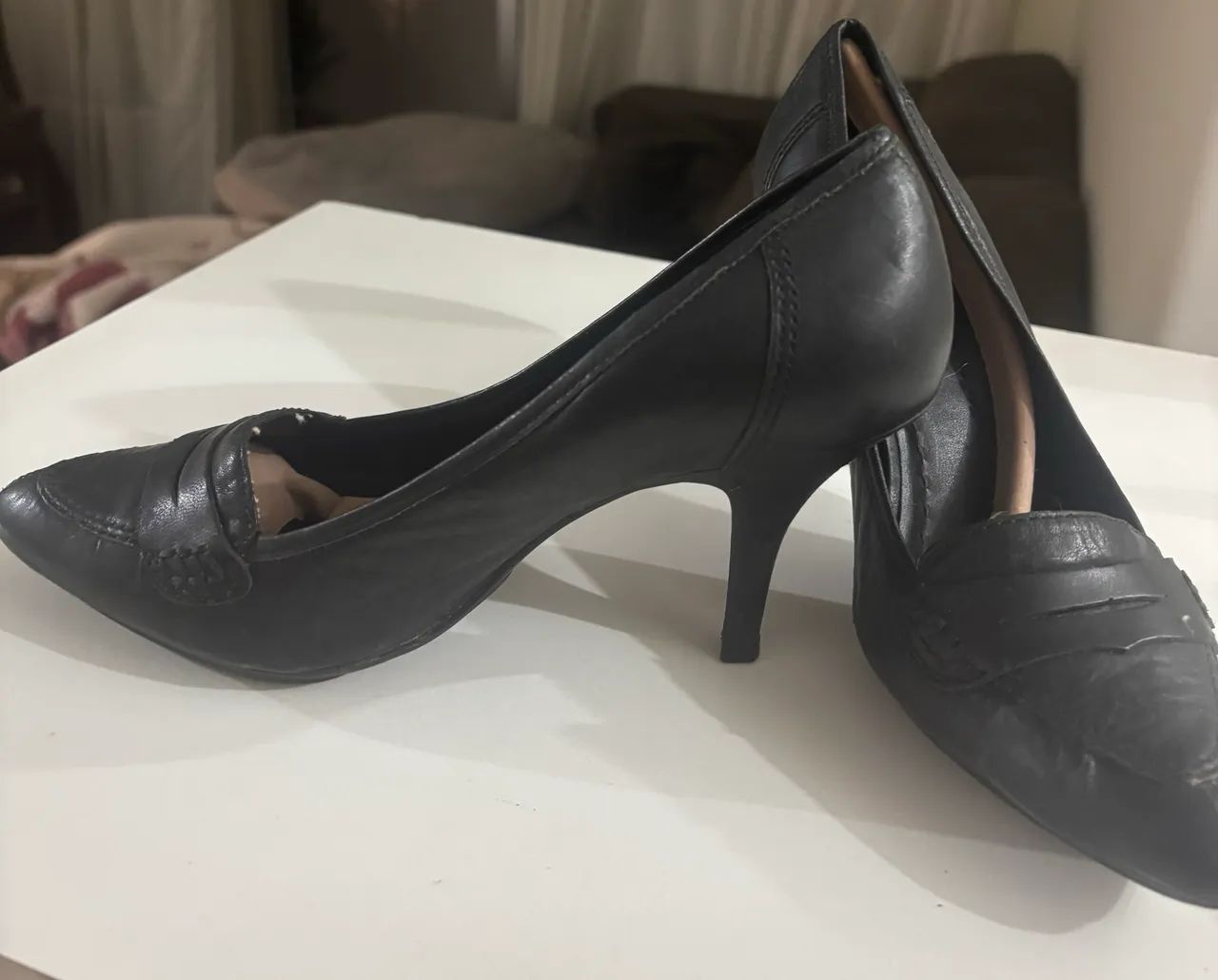 Sapato Arezzo de Couro - Foto 2