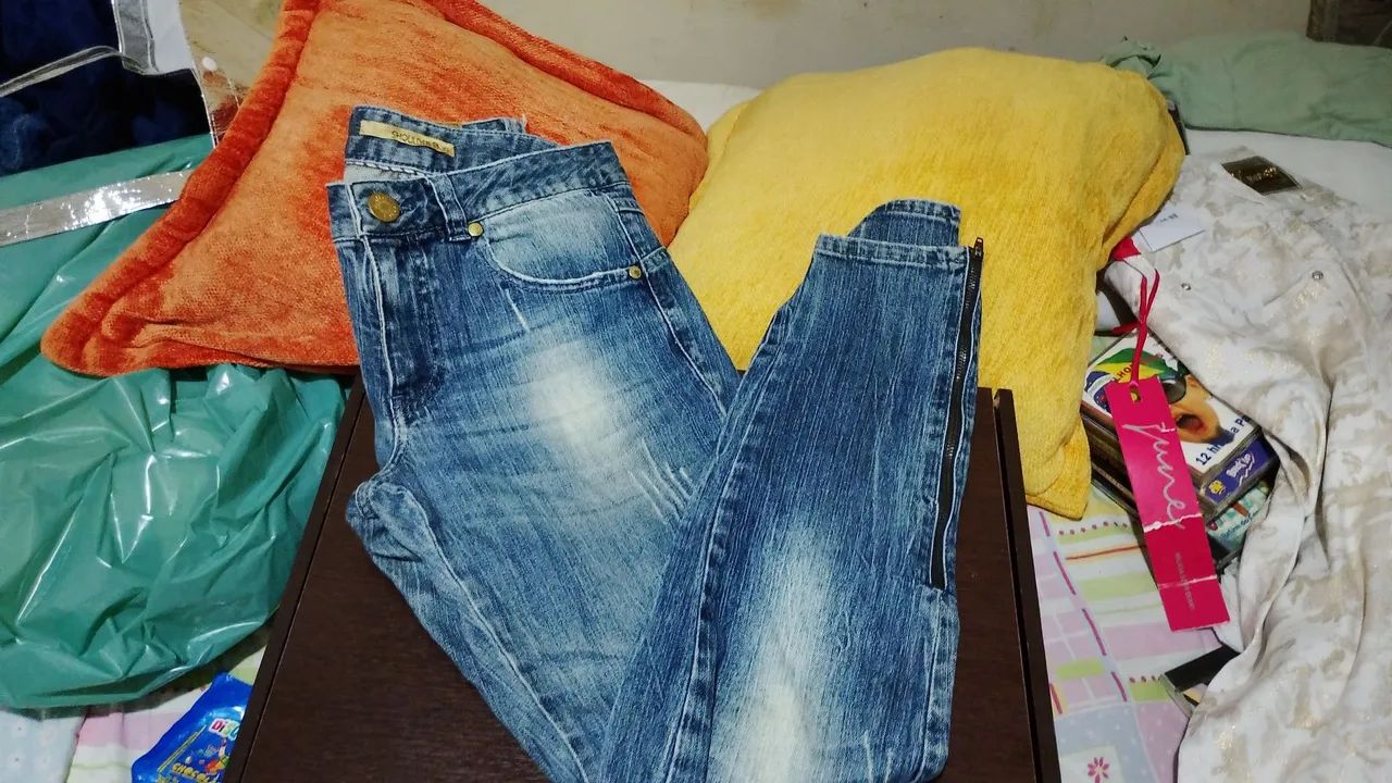 Calças jeans 36 e 38 - Foto 4