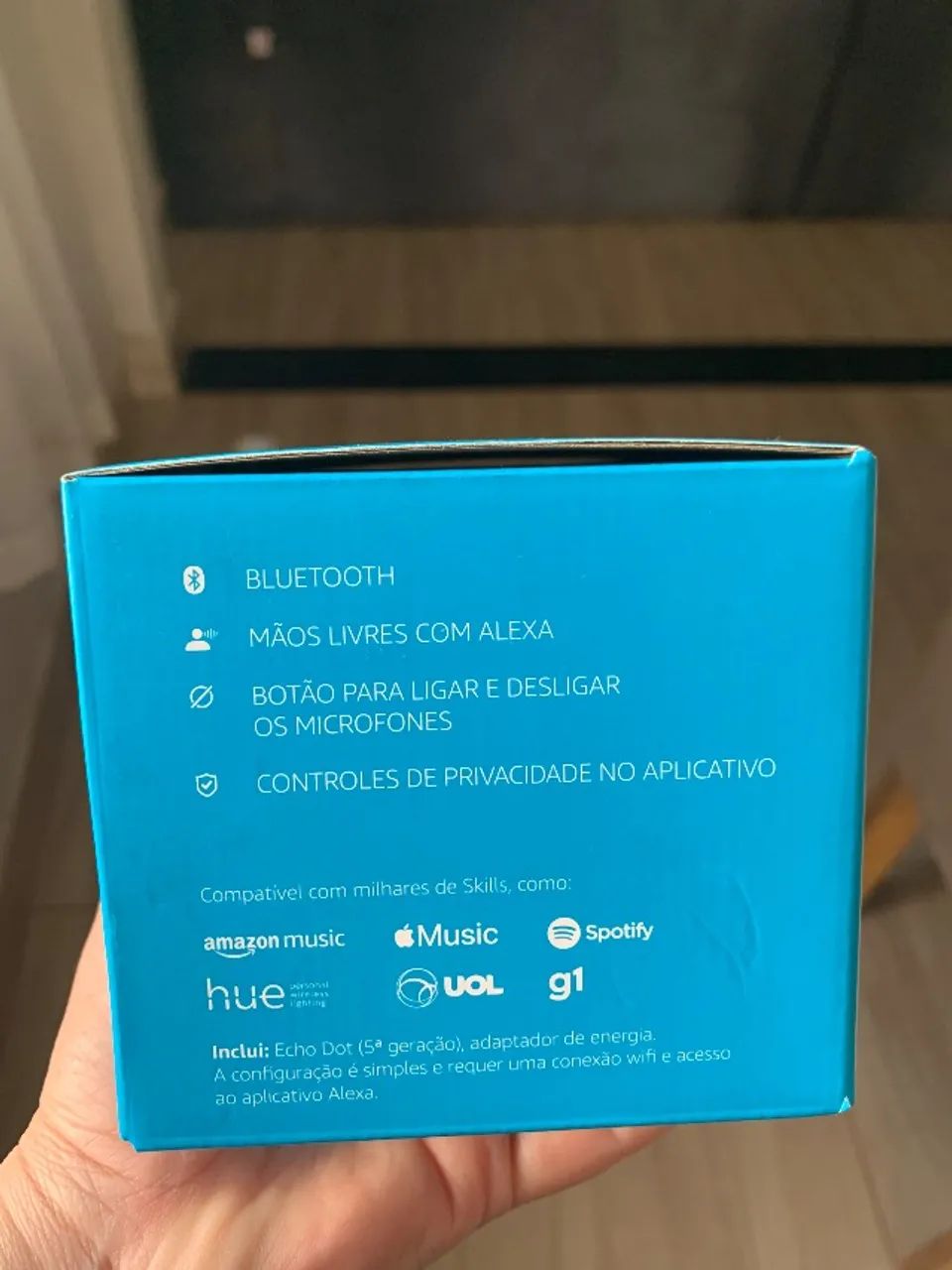 Alexa Echo Dot 5ª geração - Nunca usada - Foto 4