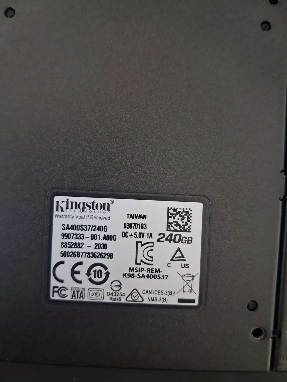 2x SSD KINGSTON SATA400 240GB  - Foto 3
