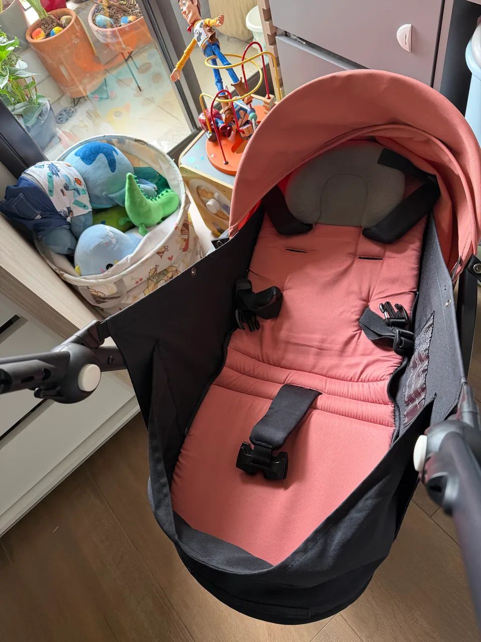 Moisés newborn pack 0+ babyzen salmão - Foto 3