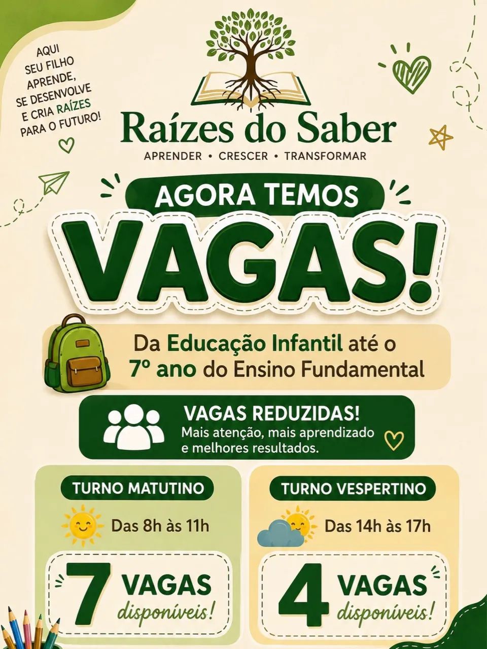 Aulas de Reforço Escolar