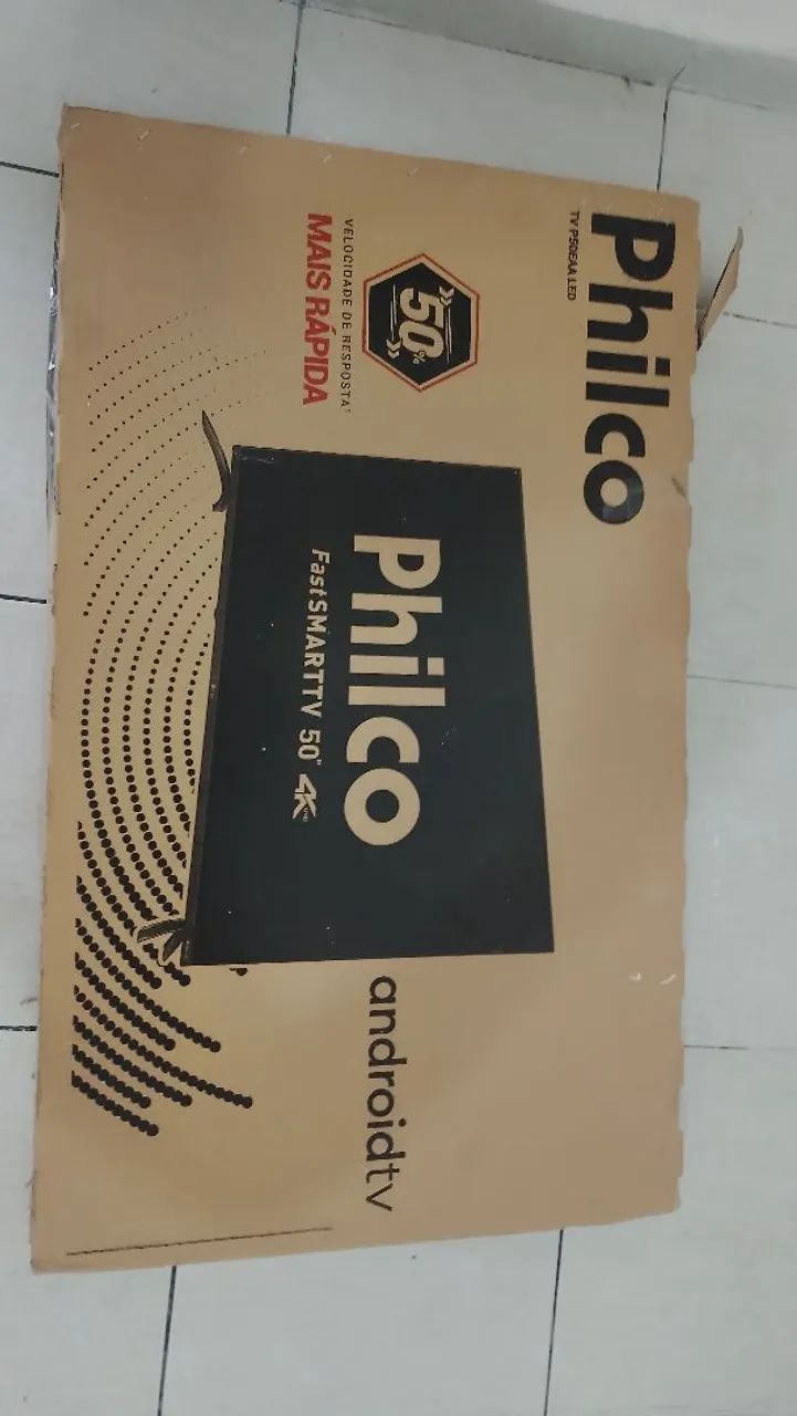 Tv 50 polegadas Philco  com nota fiscal e tudo  - Foto 4