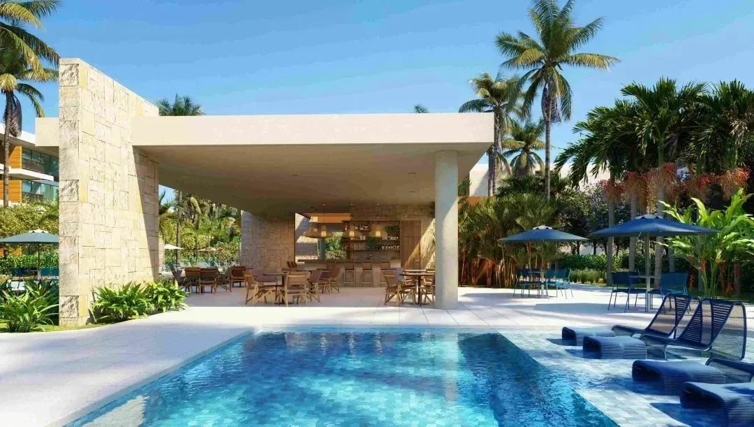 Beach Class Manguinhos  Flat com Terraço Gourmet e Lazer Completo na Praia dos Carneiros - Foto 14