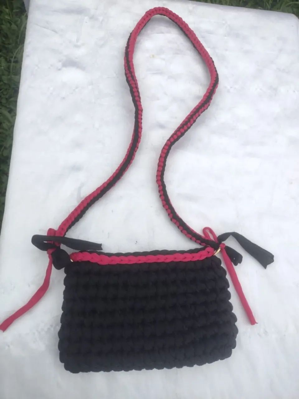Bolsas de crochê infantil Grande - Foto 2