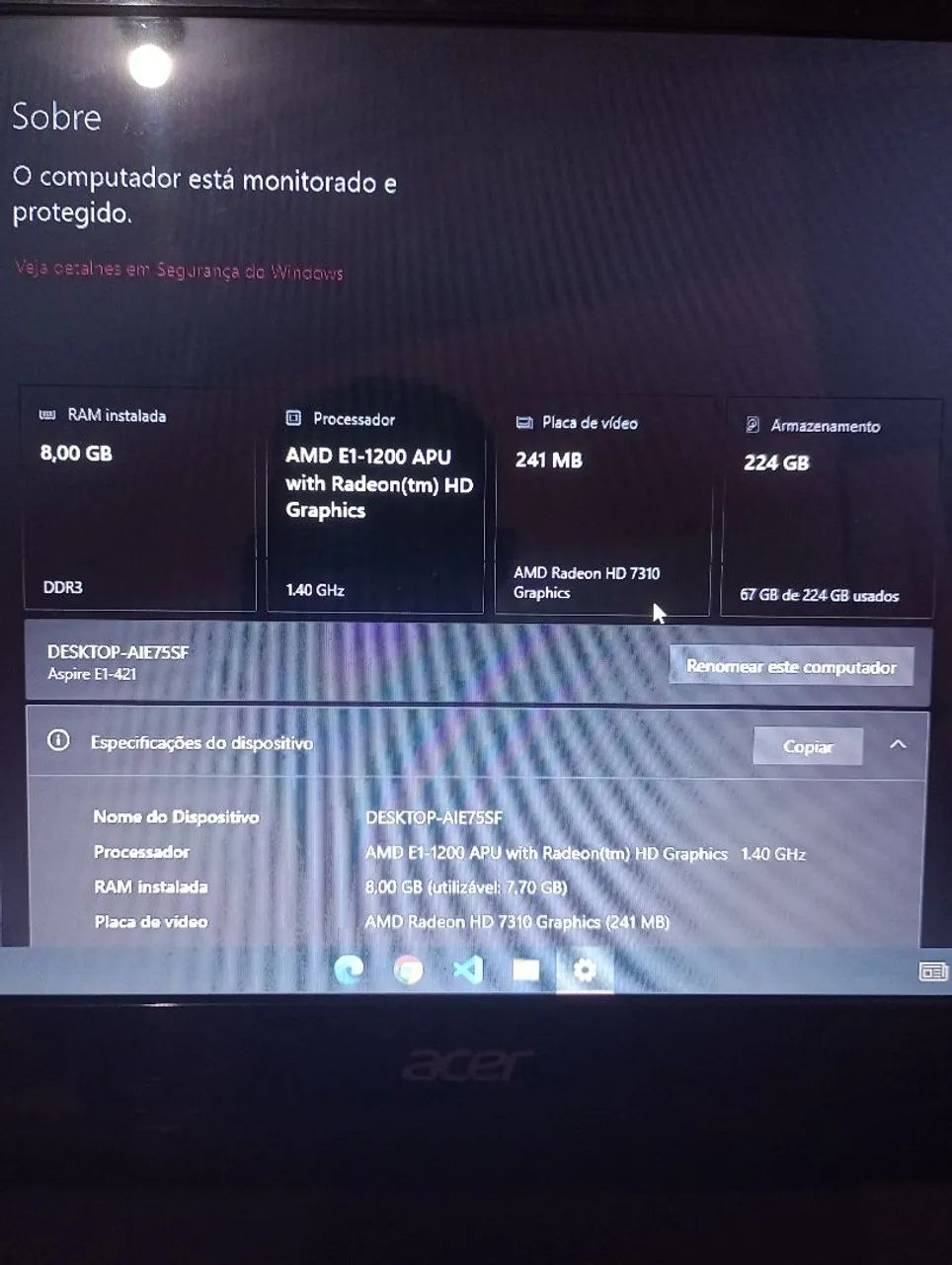 NOTEBOOK + MONITOR  - Foto 4