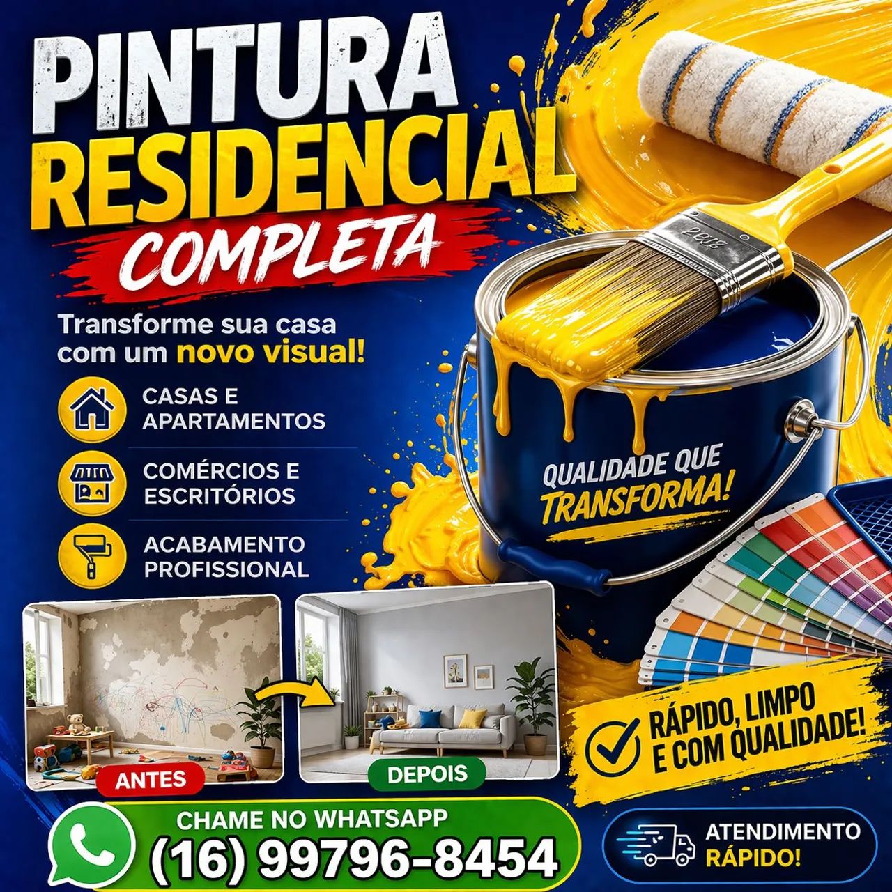 PINTOR RESIDENCIAL E COMECIAL