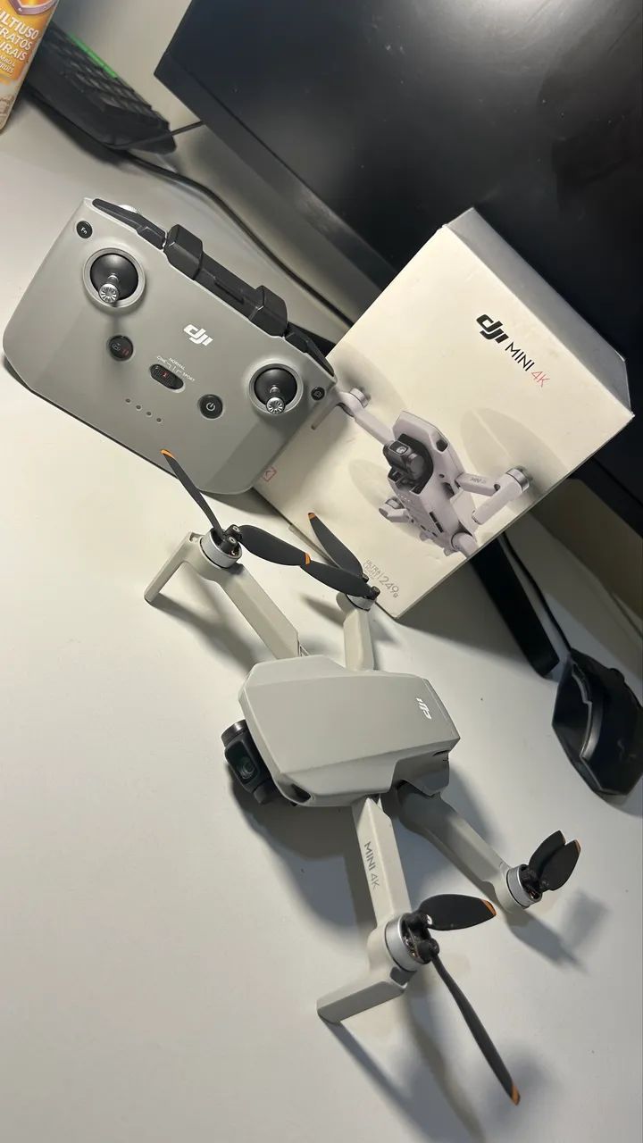 Drone DJI Mini 4K Usado - Impecável - Foto 4