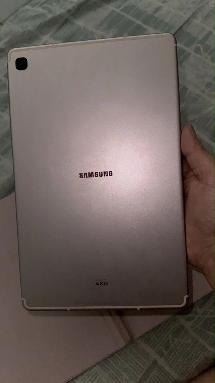 Tablet Samsung rose com caneta capa teclado - Foto 2