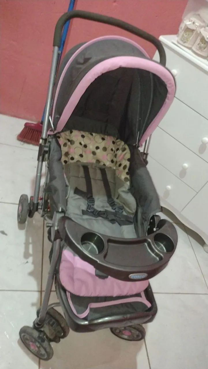 Carrinho de bebê menina bem conservado  - Foto 2