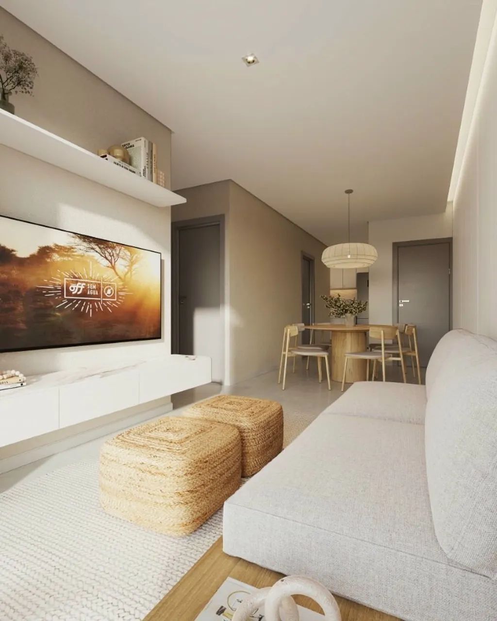 Apartamentos com varanda / sacada á 300m da praia de Intermares - AP3011 - Foto 5