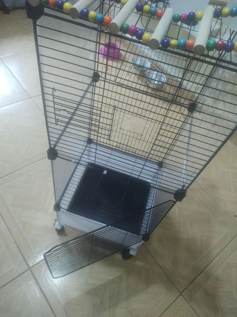 Gaiola para calopsitas já montada  - Foto 4