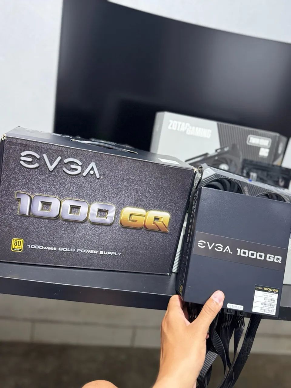 FONTE EVGA 1000W COMPLETA 