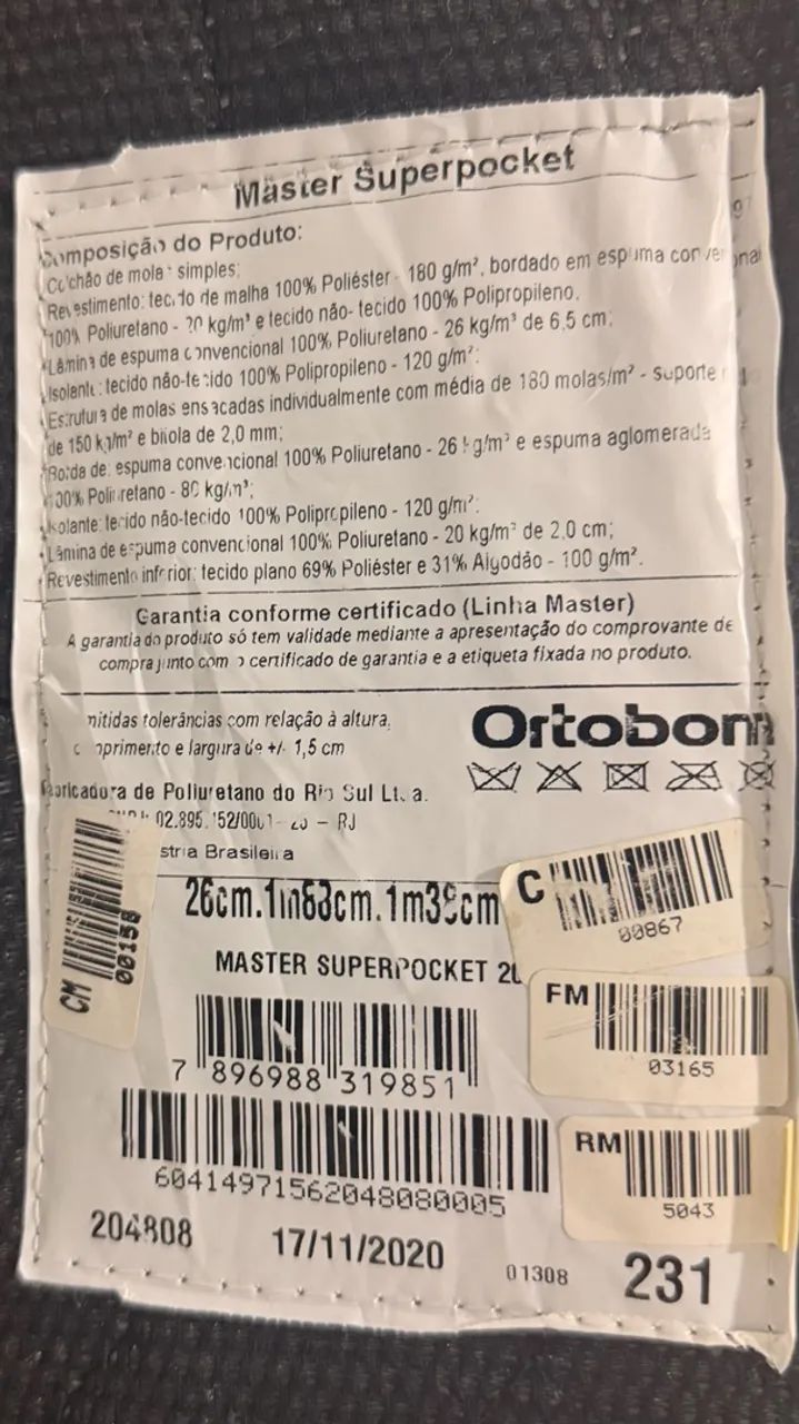 COLCHÃO ORTOBOM USADO - Foto 2