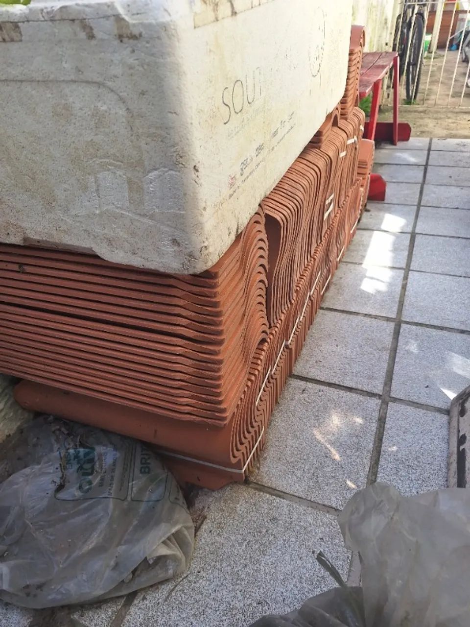 170 Telhas americanas cerâmica tettogres marrom - Foto 5